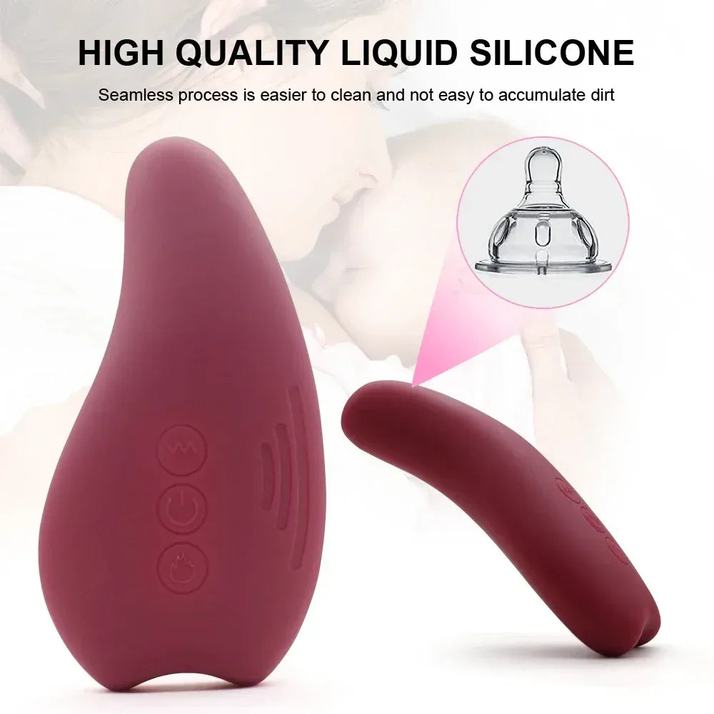 2 In 1 Lactation Massager For Breastfeeding Heat & Vibration Soft & Adjustable