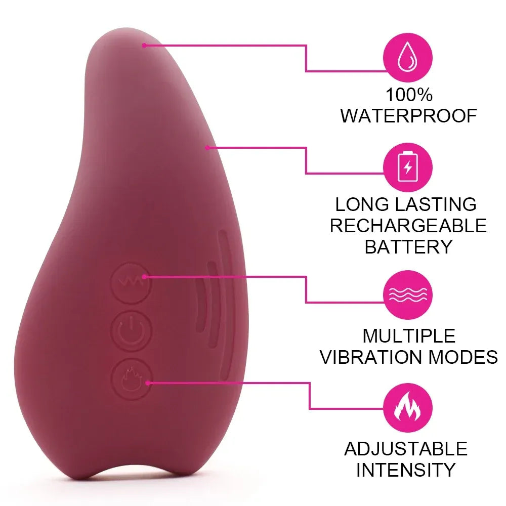 2 In 1 Lactation Massager For Breastfeeding Heat & Vibration Soft & Adjustable