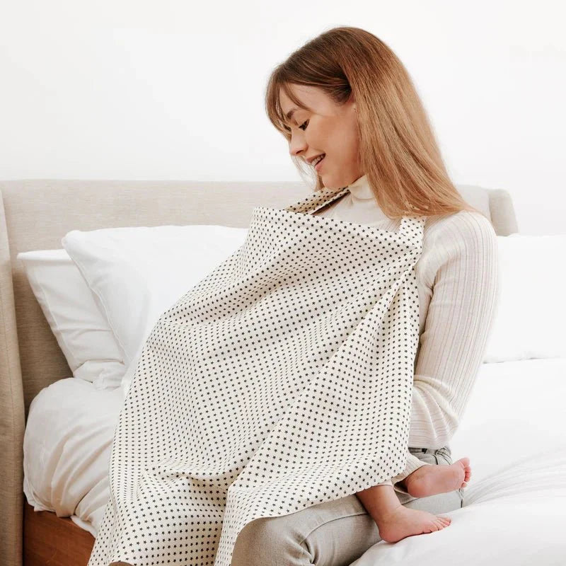 For Your Little One Nursing Bundle - Nursing Pillow / 6 ft Maternity Pillow / Breastfeeding Apron