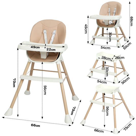 Bopeep 6-In-1 Baby High Chair